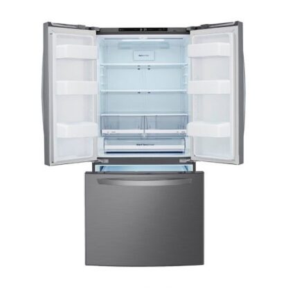 Refrigerador LG 24 Pies LM65BGSK abierto